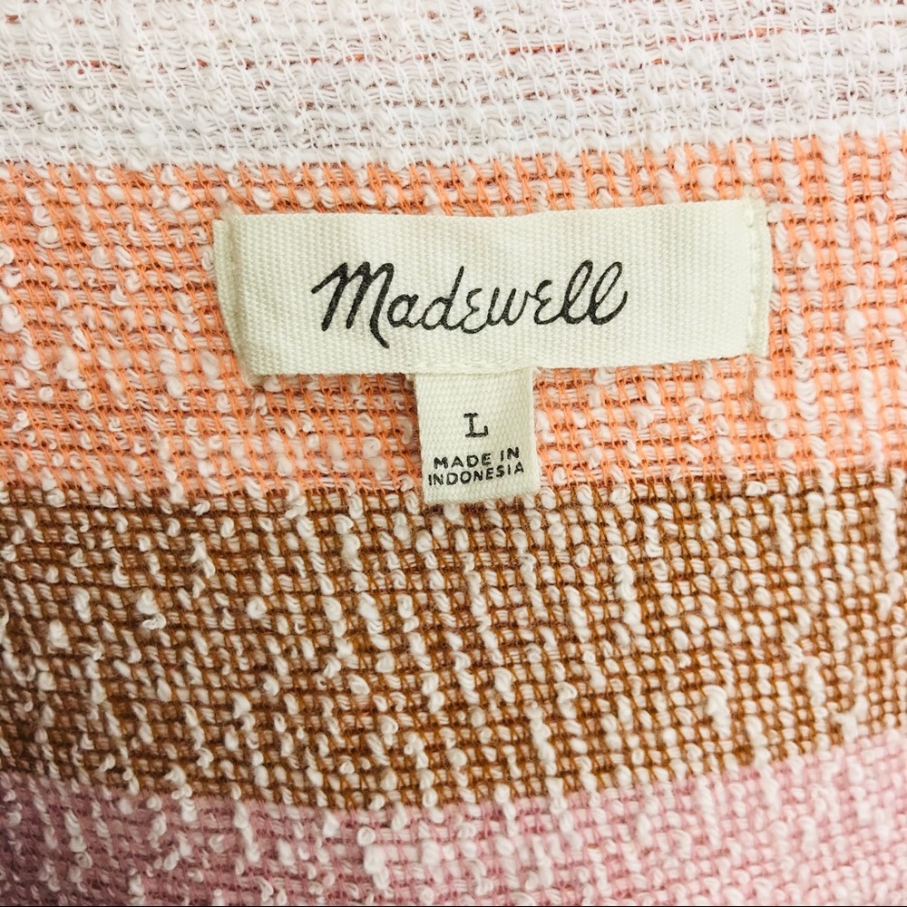 Madewell Texture & Thread Butterfly Flowy Top L - Picture 7 of 8